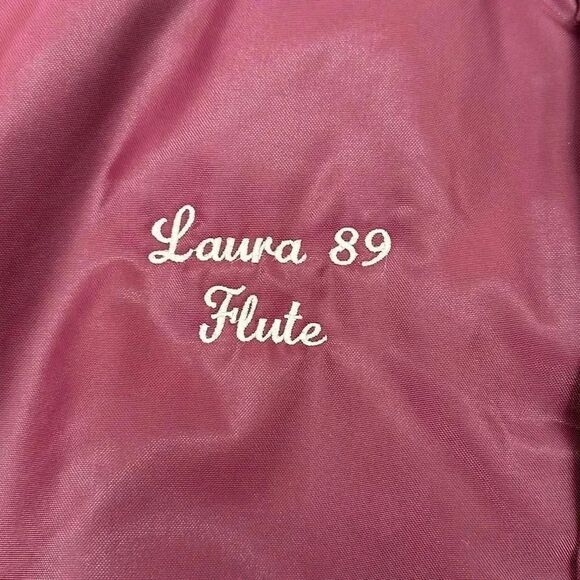 Vintage Neff Band Jacket Made In The USA Sz Small Maroon - Picture 5 of 13